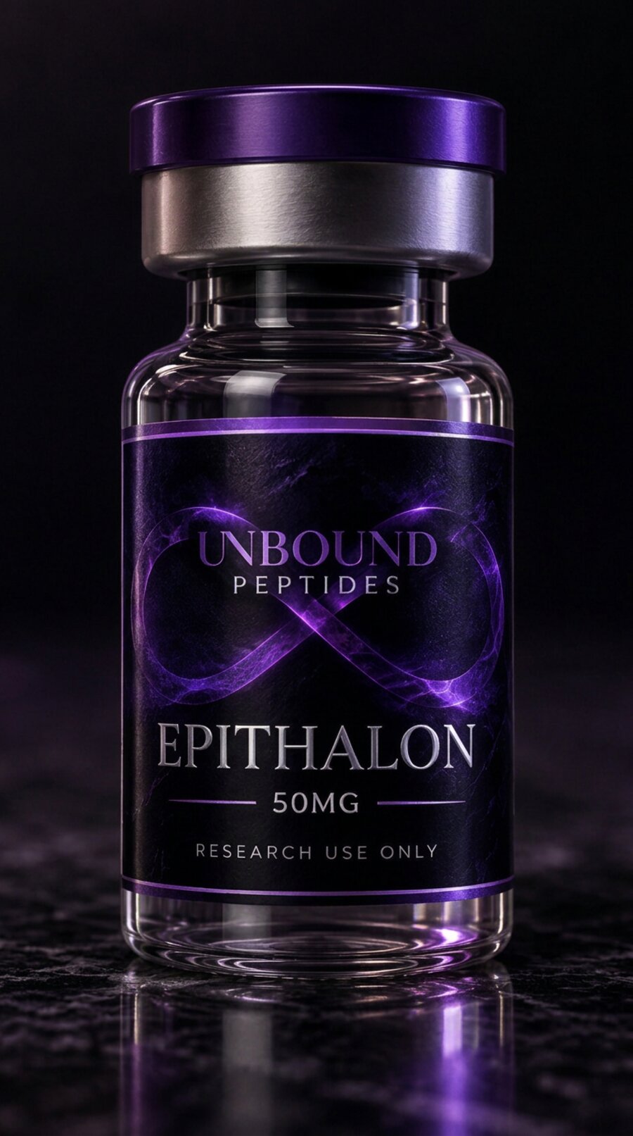 Epithalon 50 mg lyophilized peptide vial