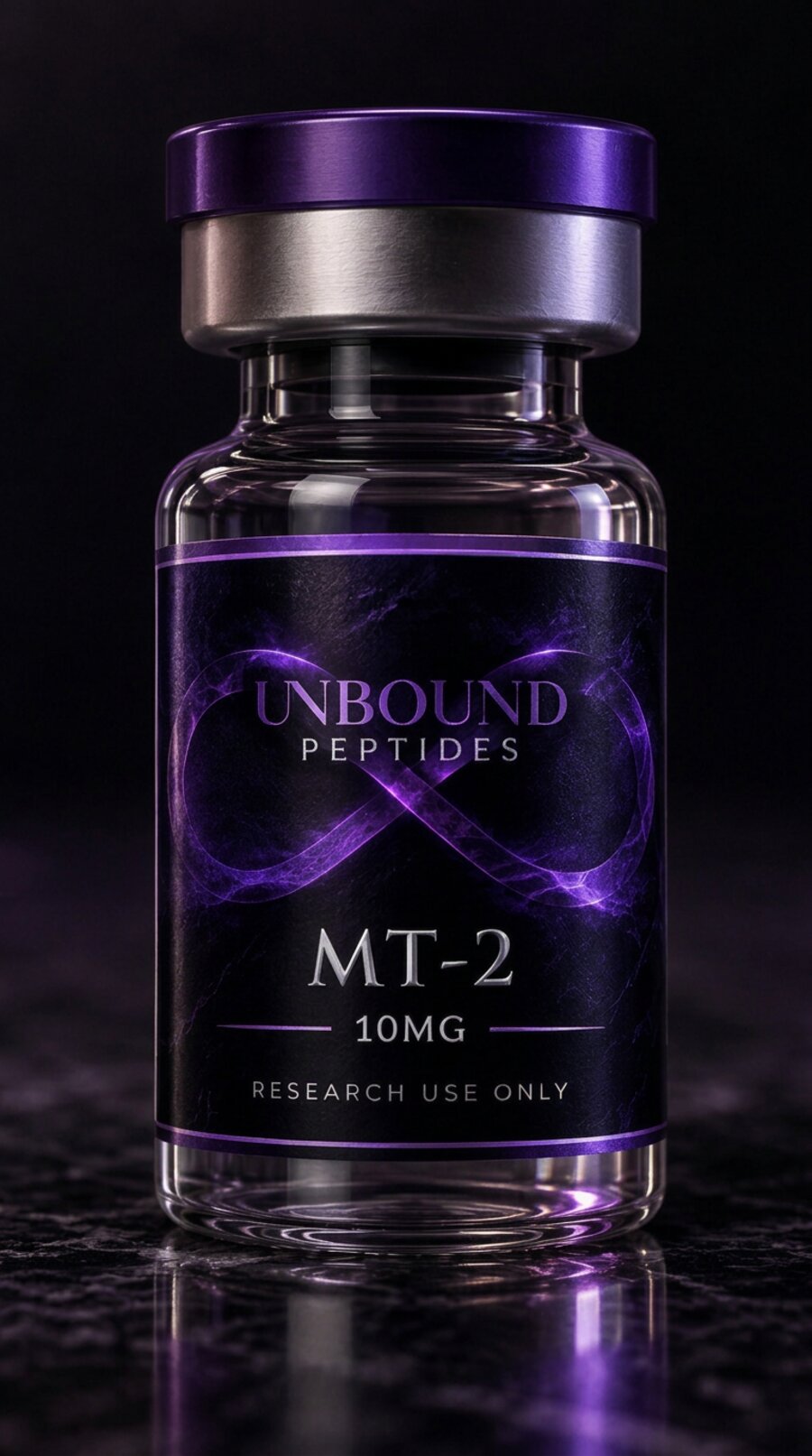 Melanotan II 10 mg lyophilized peptide vial