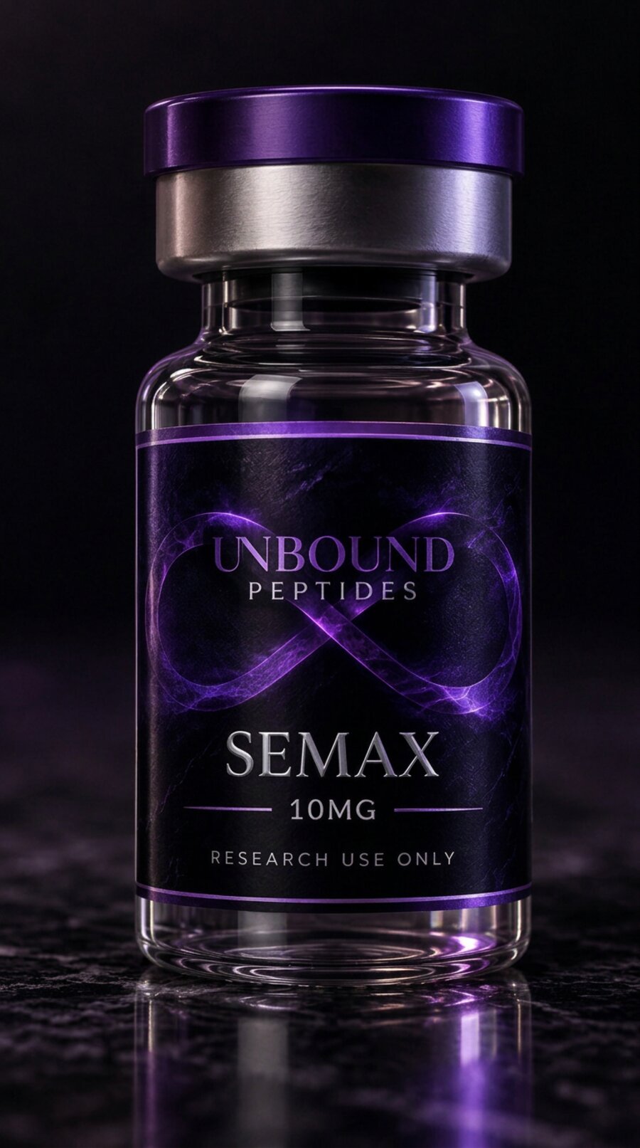 Semax 10 mg lyophilized peptide vial